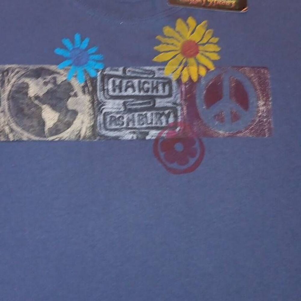 Haight Ashbury Tee Size XL  100% Cotton  Mens, Women's & Unisex  NWT